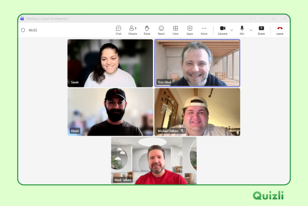 Meet the quizli team, in charge of building our edtech tool