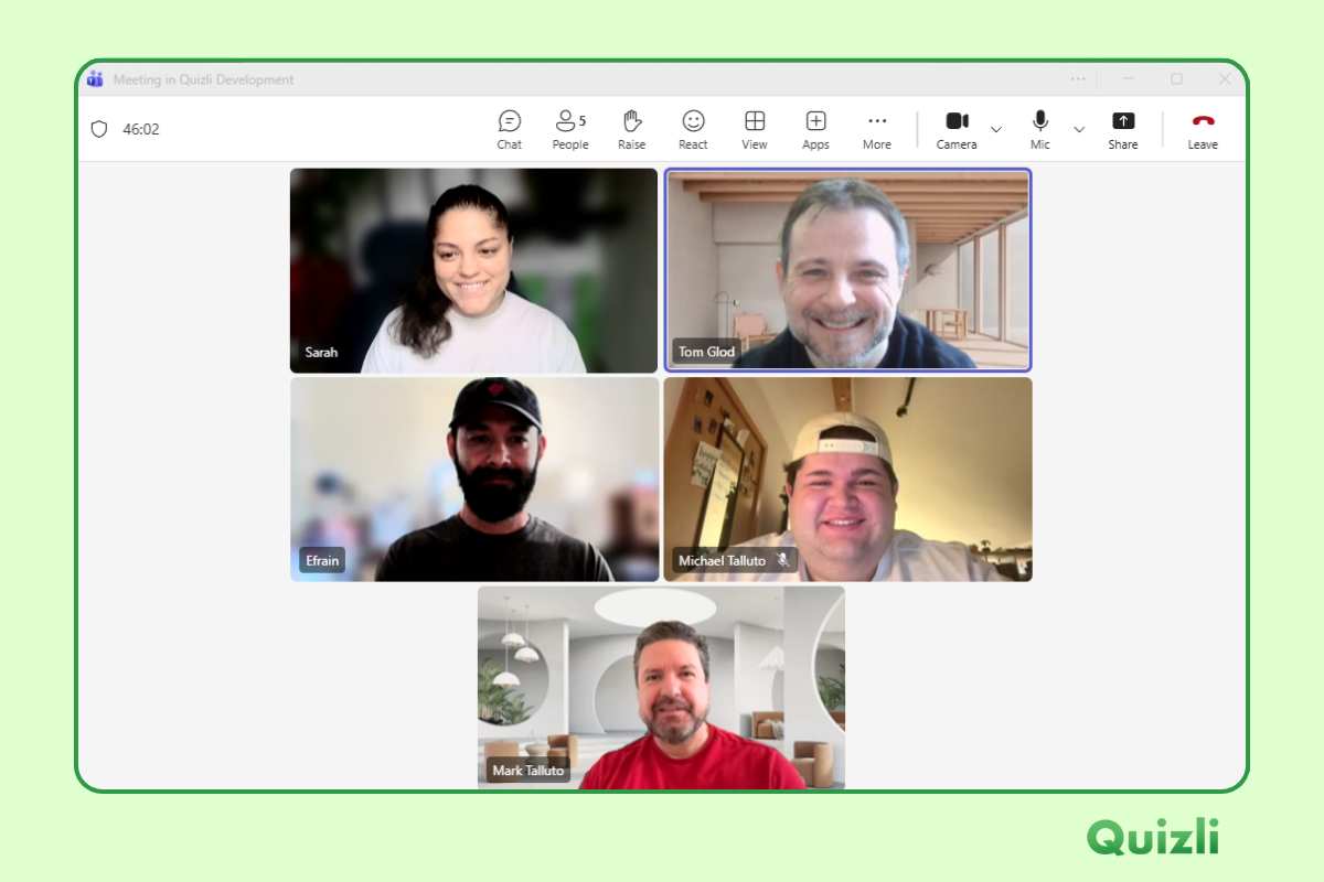 Meet the quizli team, in charge of building our edtech tool